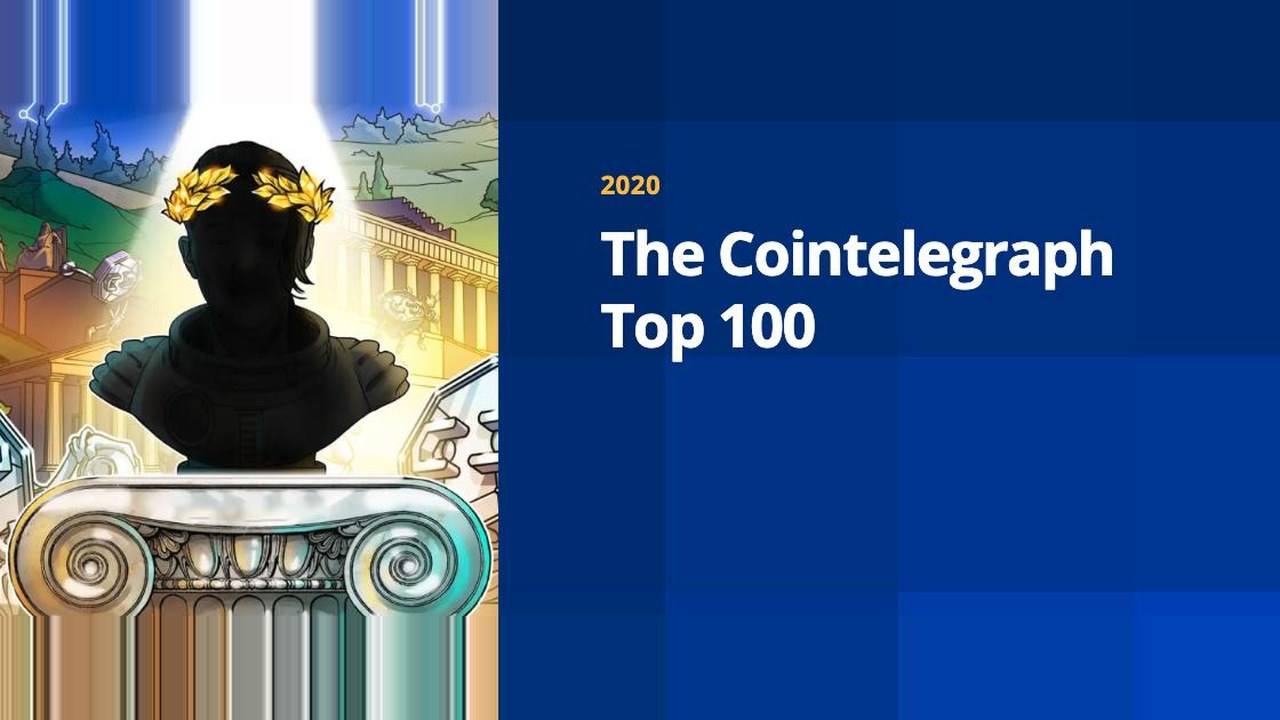 Crypto.com x Cointelegraph: Top 100, 2020 edition